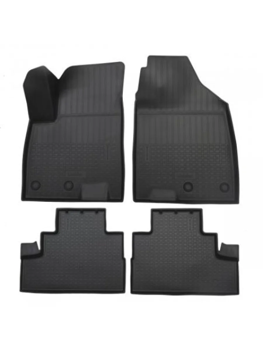 Коврики салонные Norplast Unidec Jetour Dashing (2022-2025) (черные)  в Перми Пермском крае