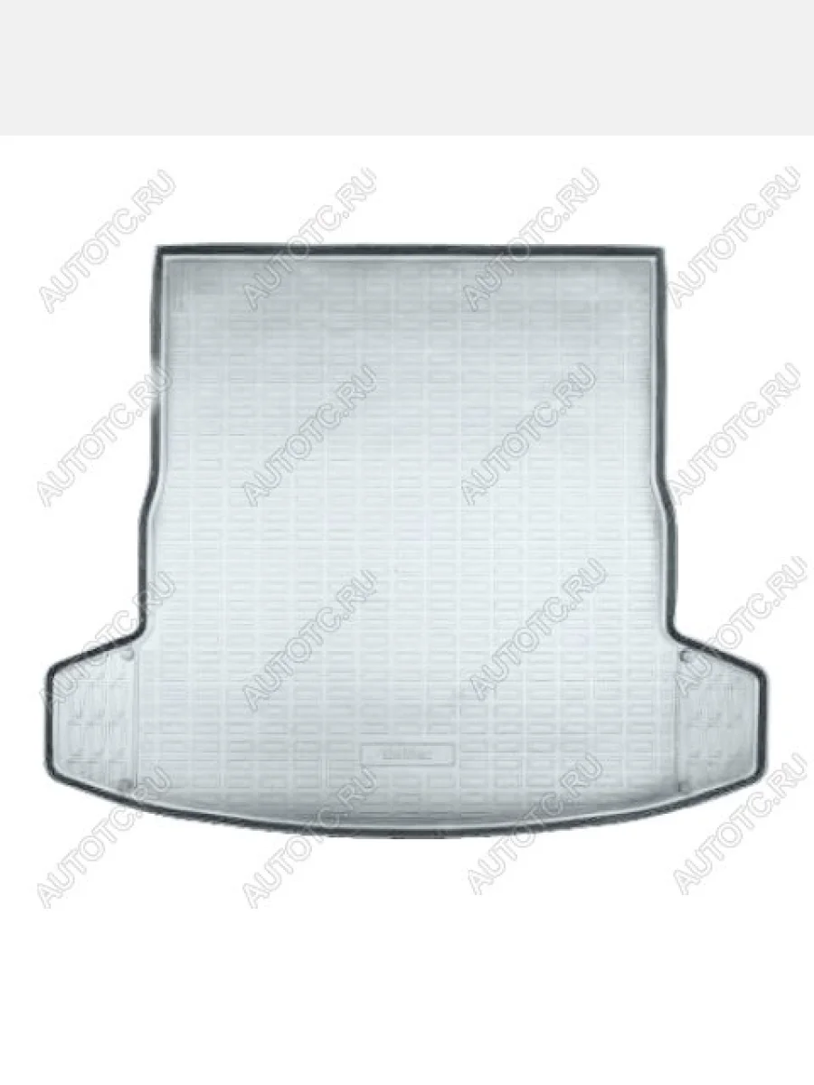 Коврик багажника (полиуретан) Norplast Unidec FAW Bestune B70 лифтбэк (2020-2025) (серый)  в Перми Пермском крае