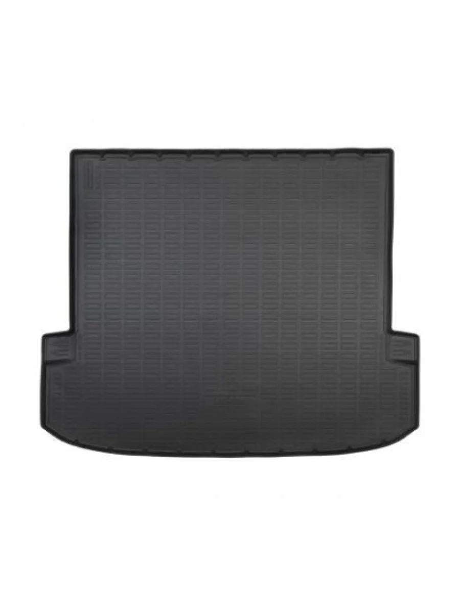 Коврик багажника (полиуретан, 5-7 мест) Norplast Unidec Jetour X90 Plus (2021-2025) (черный)  в Перми Пермском крае