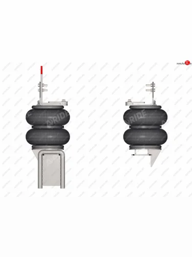 Пневмоподвеска Daewoo Novus, 18т, мотор 280 лс, передняя ось Арайд 28010.01