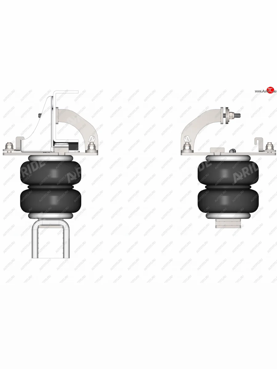Пневмоподвеска Toyota Tacoma (2015-н.в.), задняя ось Арайд 62062.04  в Самаре Самарской области