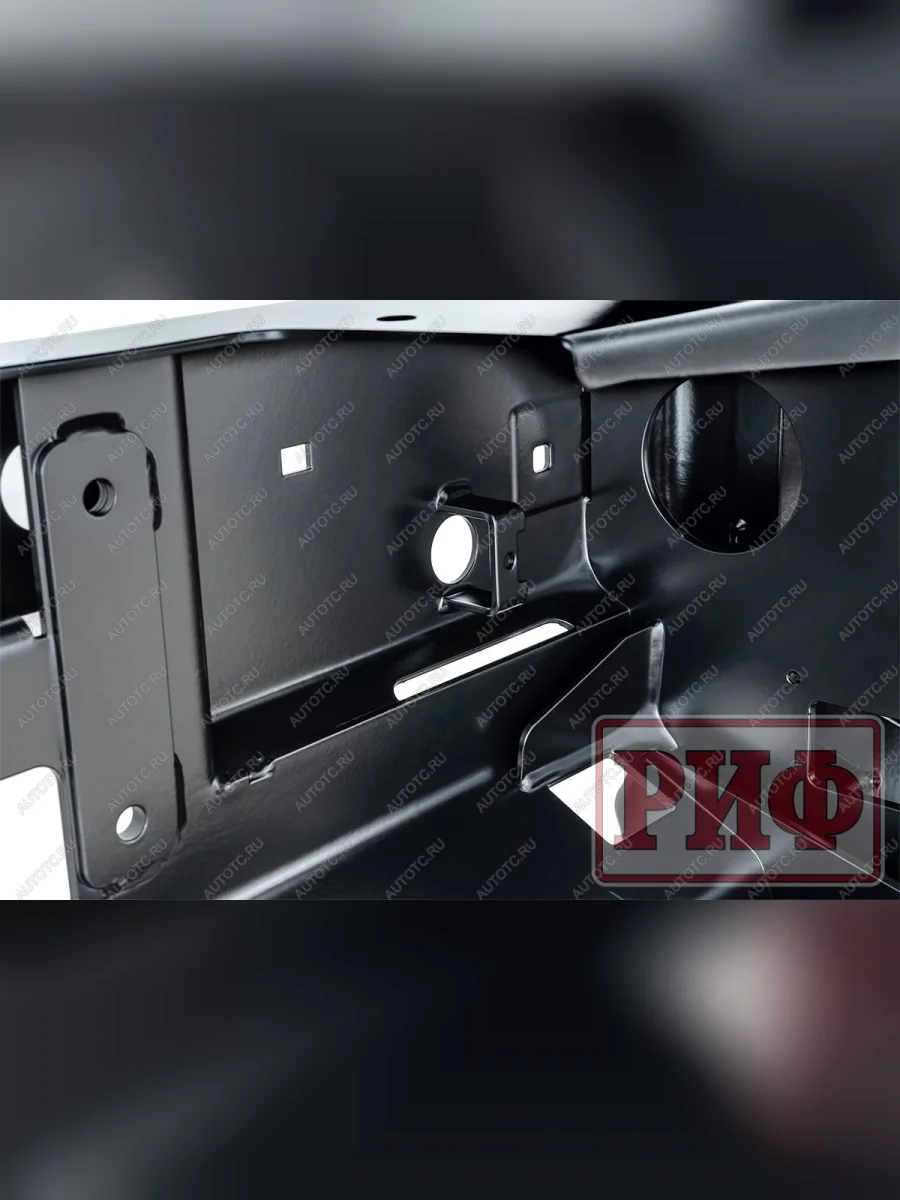 Бампер силовой передний (под штатные фары) РИФ Tank 300 (2020-2025) (черные)  в Воронеже Воронежской области