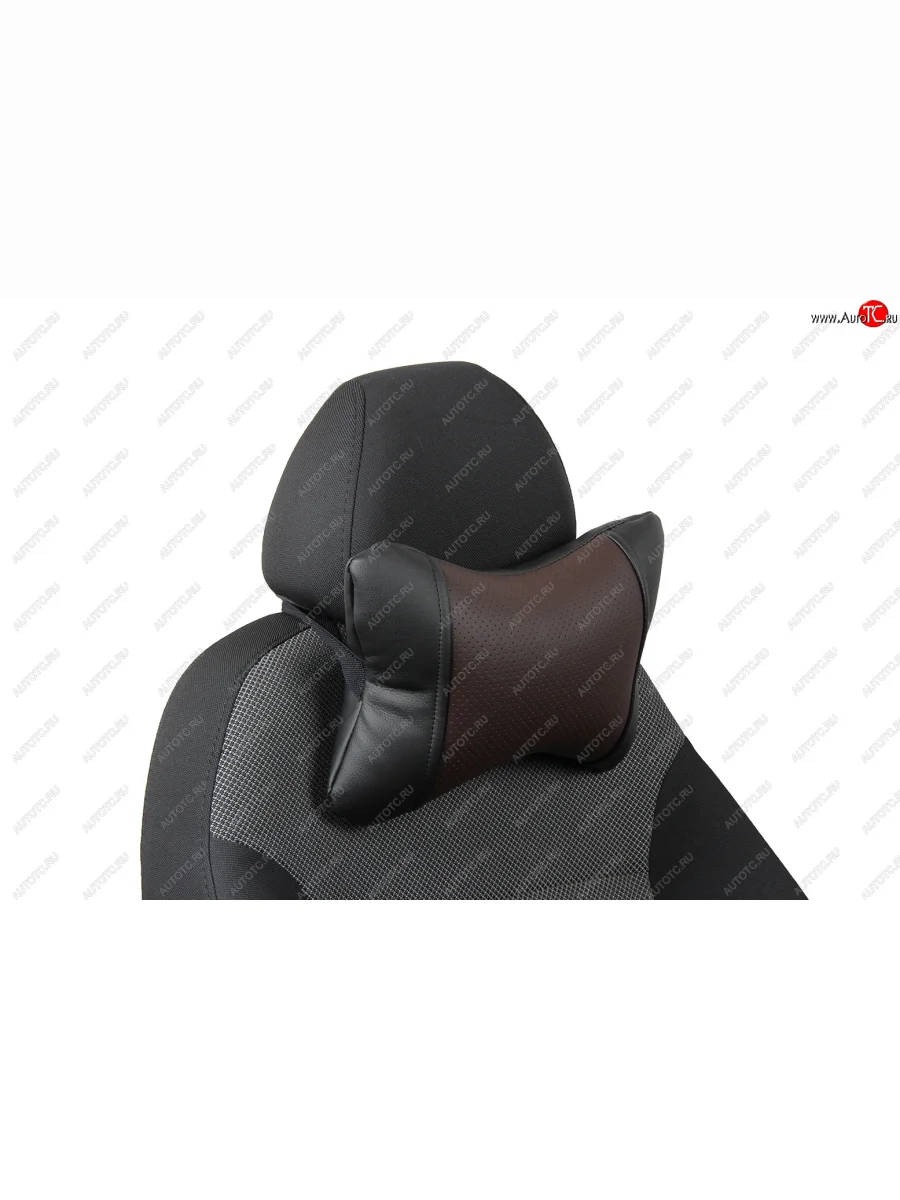 Подушки под шею АВТОПИЛОТ из экокожи  ppa001033  в Самаре Самарской области