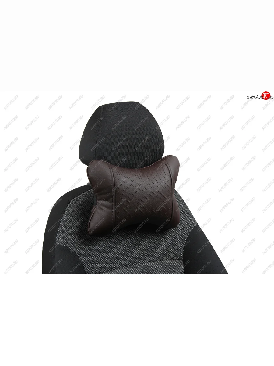 Подушки под шею АВТОПИЛОТ из экокожи  ppa033  в Самаре Самарской области