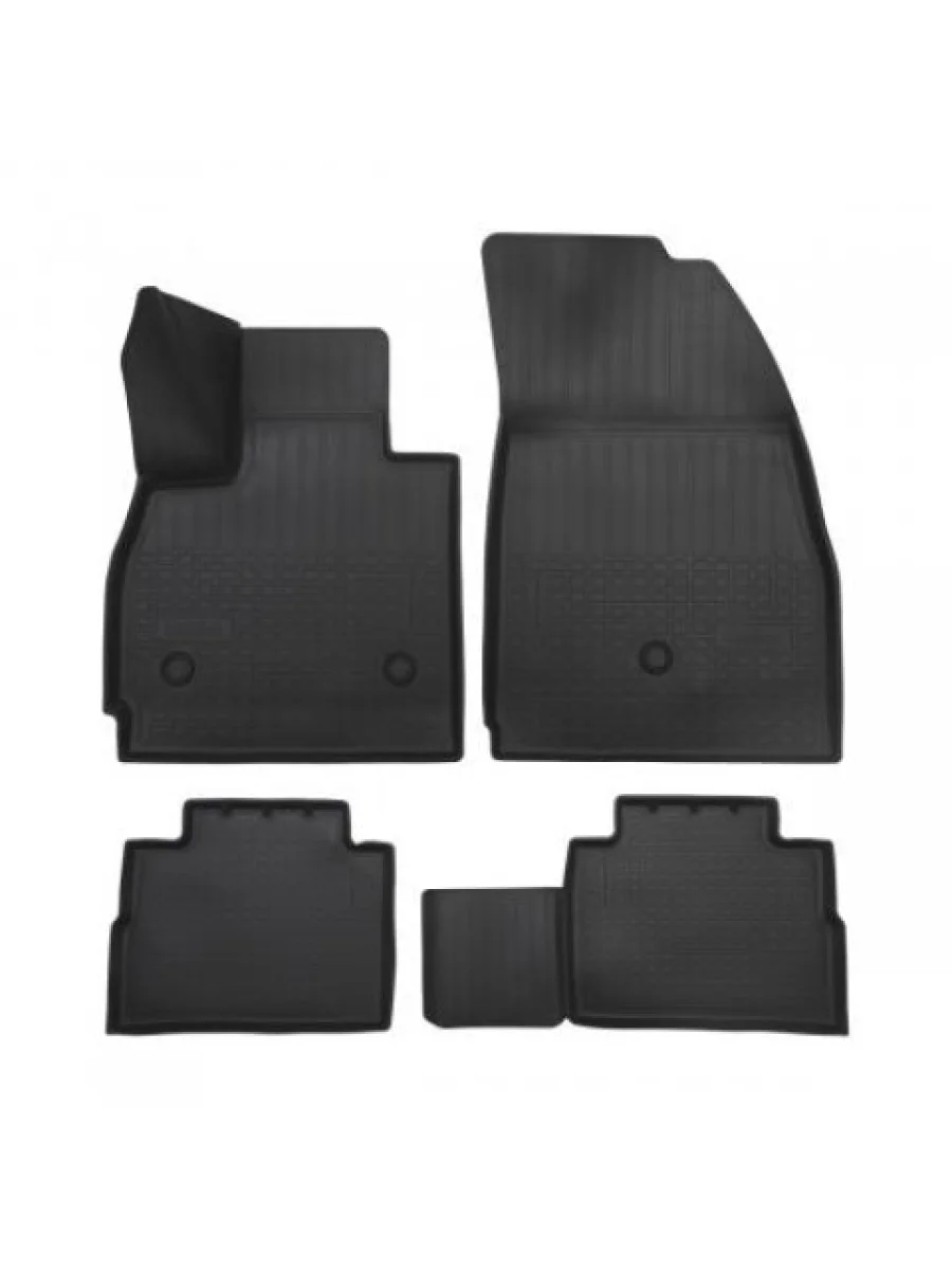 Коврики салонные (1,2 ряд) Norplast Unidec Chery Tiggo 9 дорестайлинг (2023-2024) (черные)  в Керчи Республика Крым