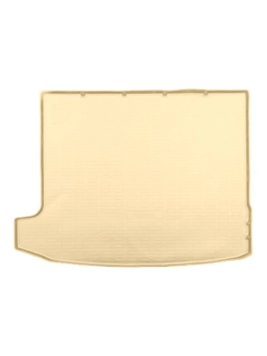 Коврик багажника (полиуретан) Norplast Unidec JAECOO J7 (2023-2025) (бежевый)  с доставкой в г. Пермь