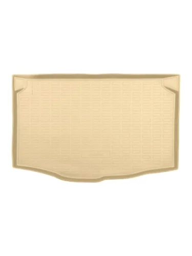 Коврик багажника (полиуретан) Norplast Unidec (бежевый) Mazda 2 2 DJ хэтчбэк 5 дв. дорестайлинг (2014-2019)