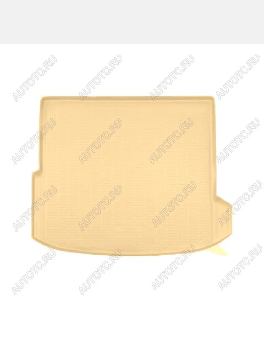 Коврик багажника (полиуретан) Norplast Unidec EXEED RX (2022-2025) (бежевый)  в Самаре Самарской области