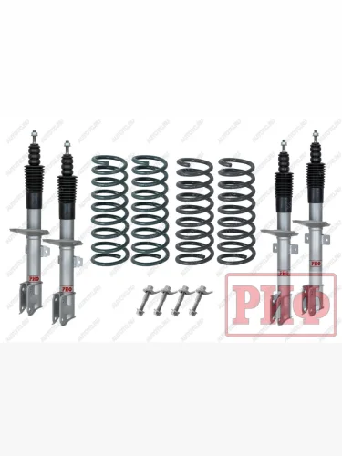 Лифт-комплект РИФ для Renault Duster (2010-2022), Nissan Terrano III 2014+ 4х4 лифт 40 мм  rif-dus-c-g