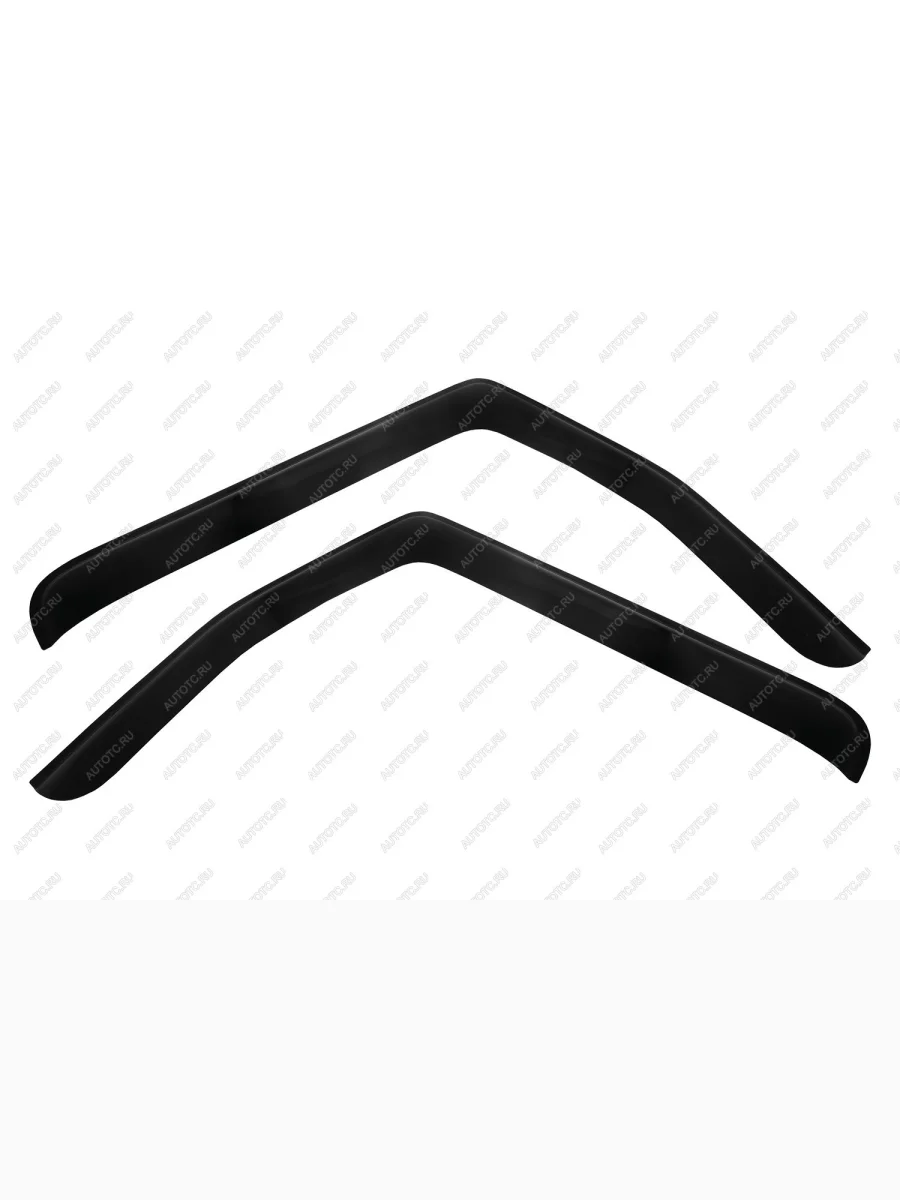 Дефлекторы окон FAW J6 накладной, увеличенная толщина 2,5 мм, 2007-, тягач  ФАВ Джей 6 REIN reinwv1300  в Самаре Самарской области