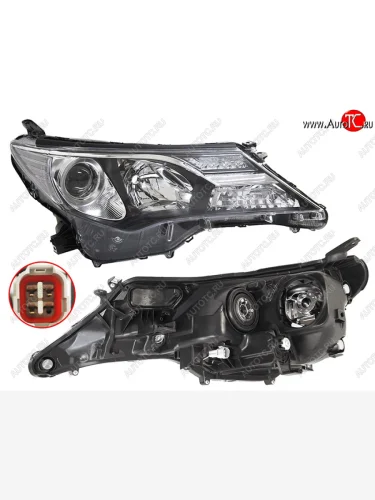 Фара Toyota RAV4 (XA40) 12-15 (Справа) DEPO 212-11W1R-LDEM2