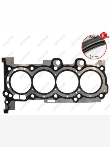 Проклдака ГБЦ HYUNDAI SOLARIS 17-KIA RIO 17- G4LC 1,4 (металл) DYG 2231103500M