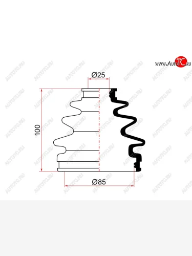 Пыльник ШРУСа наружный TOYOTA LITEACETOWNACE CRCM MARUICHI 24-411