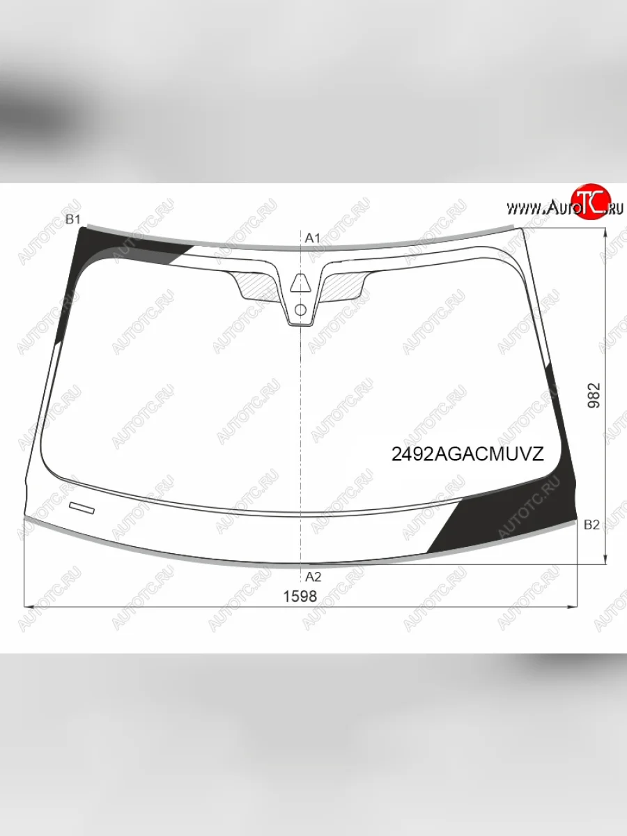 Стекло лобовое (Камера Датчик дождя Проекция Молдинг) BMW X5 18-  X7 18- FUYAO 2492AGACMUVZ  в Воронеже Воронежской области