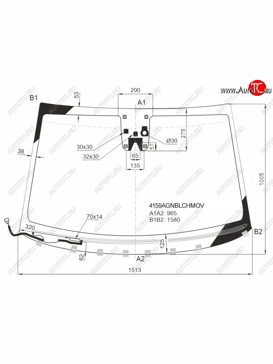 Стекло лобовое (обогрев щеток, датчик дождя, камера) FUYAO Hyundai Tucson TL рестайлинг (2018-2021) (зеленое)  в Самаре Самарской области