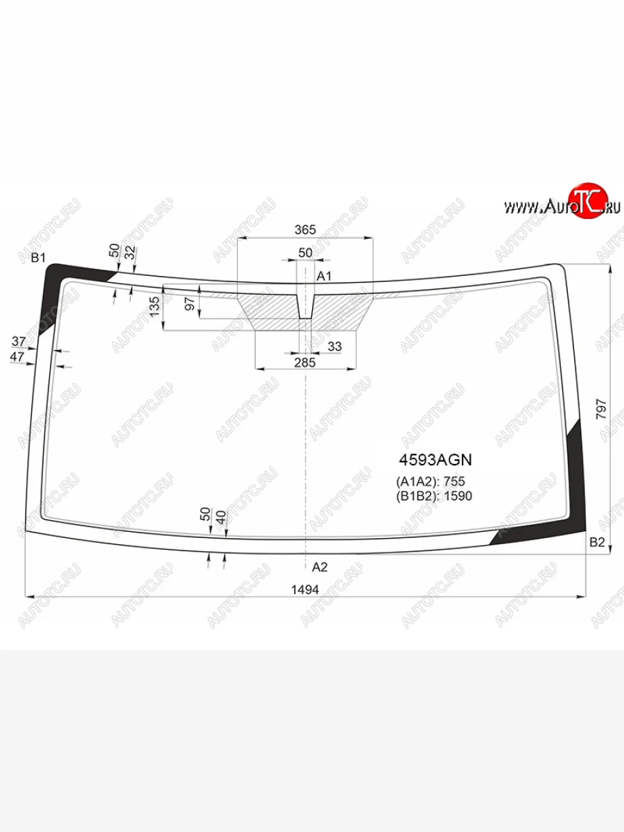 Стекло лобовое FUYAO Уаз Патриот 3163 5-дв. 1-ый рестайлинг (2014-2016) (зеленое)  в Керчи Республика Крым