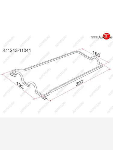 Прокладка клапанной крышки TY 4E5E-FE SAT K11213-11041
