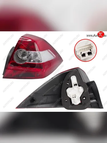 Фонарь задний Renault Megane 02-06 (Справа 4D SED с платой) MARS M511222