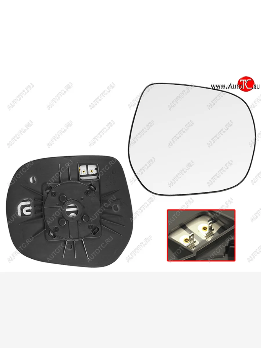 Правое полотно зеркала (с обогревом) SAT Toyota Land Cruiser Prado J150 1-ый рестайлинг (2013-2017)  в Перми Пермском крае
