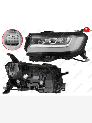 Фара Toyota Land Cruiser (J300) 21- (Спереди Слева) SAT ST-212-11LC1L