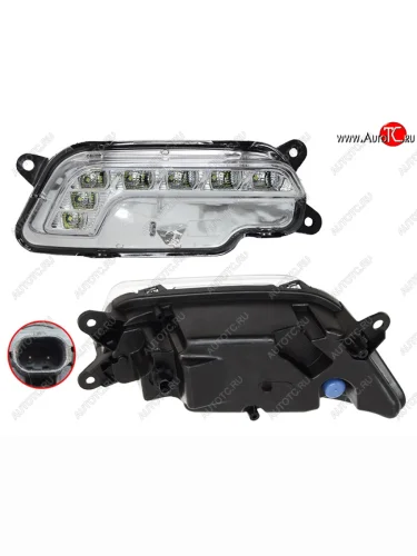 Ходовые огни Mercedes-Benz E-Class 09-17 (Спереди Справа) SAT ST-440-1611R-AQ