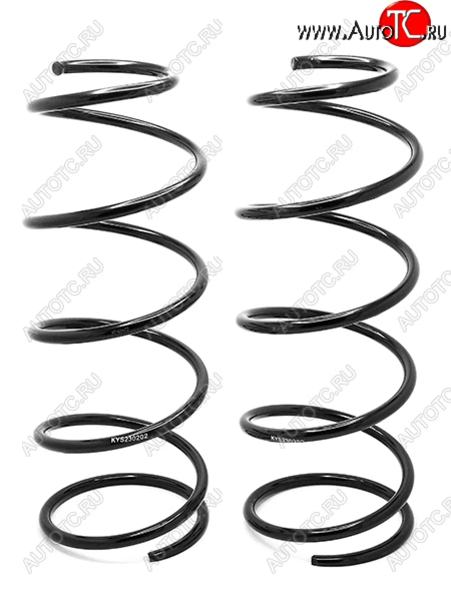 Комплект пружин 2шт задние TOYOTA LAND CRUISER 100 98- ACTIVE HEIGHT CONTROL SAT ST-61472  в Самаре Самарской области