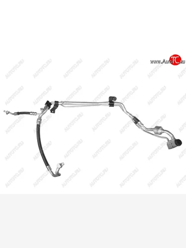 Трубка кондиционера HYUNDAI SOLARIS 10- (двойная) SAT ST-97775-4L000