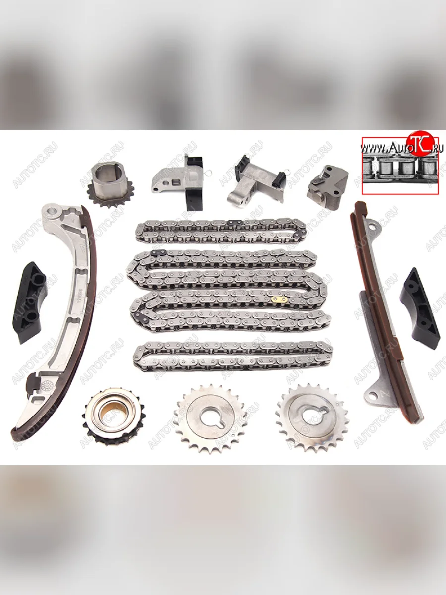 Комплект цепи ГРМ TOYOTA 1GR-FE 03-07 SAT TK-TY210-A  в Самаре Самарской области