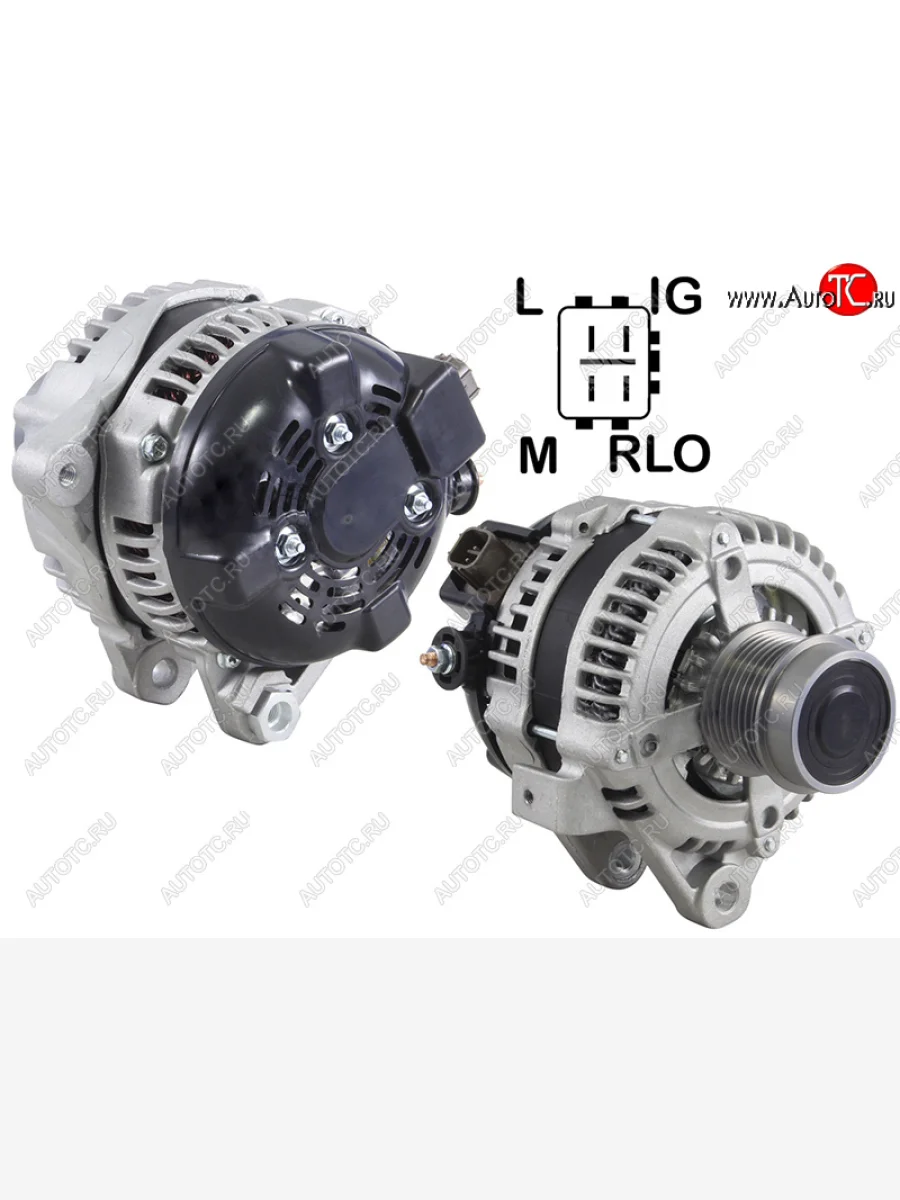 Генератор TOYOTA CAMRY 2.4 01-06/RAV4 2.4 05- 2AZFE ACA31L/ACA33L 12V 100A SAT ST-27060-28361, st2706028361 SAT ST-27060-28361  в Воронеже Воронежской области