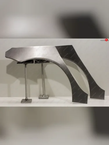 Комплект ремонтных арок AUTOFERRUM (холоднокатаная сталь 1 мм) Mitsubishi Lancer 9 CS седан 2-ой рестайлинг (2005-2009)