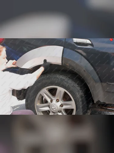 Комплект ремонтных арок AUTOFERRUM (оцинкованная сталь 1 мм) Great Wall Hover H2 (2005-2010)