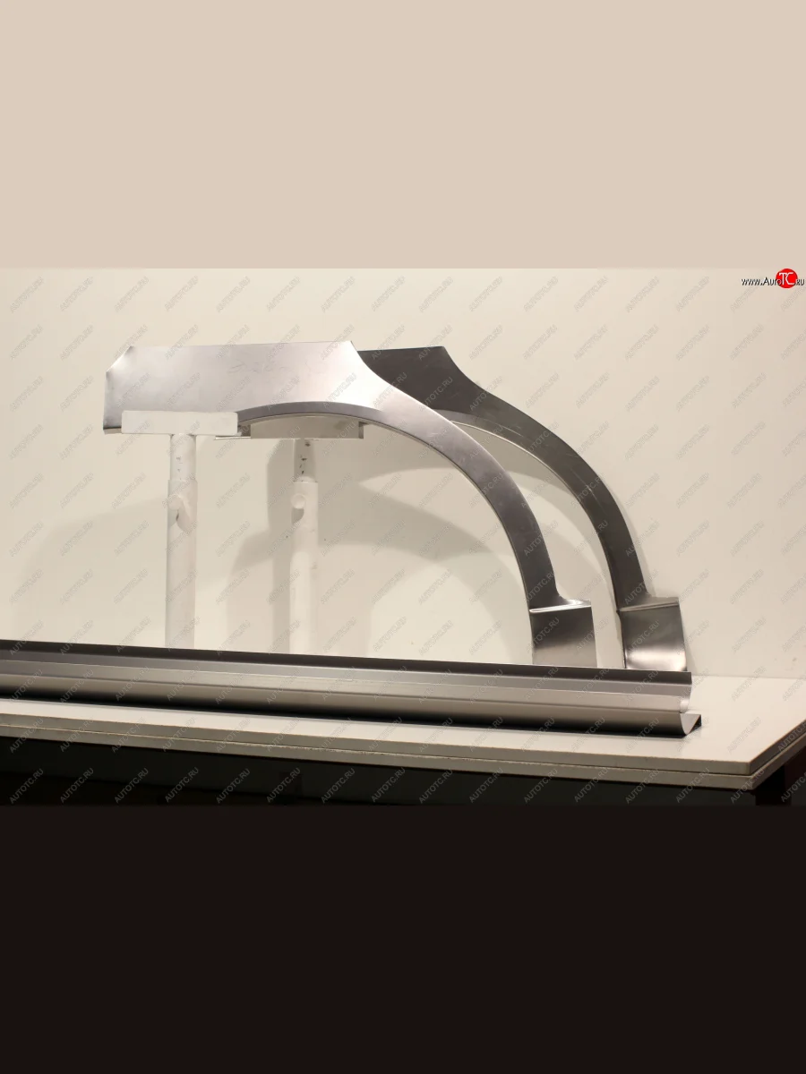 Комплект ремонтных порогов и кузовные ремонтные задние арки AUTOFERRUM Hyundai Elantra XD седан дорестайлинг (2000-2003) (холоднокатаная сталь 0.8 мм и 1 мм)  в Самаре Самарской области