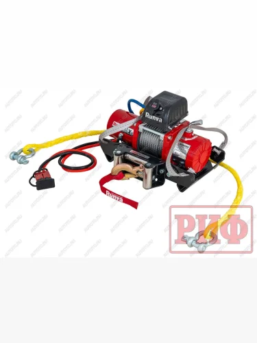 Лебёдка переносная (c облегчённой площадкой и проводами в сборе) (короткий барабан) РИФ (стальной трос) MG HS 2 AS33 (2024-2025)