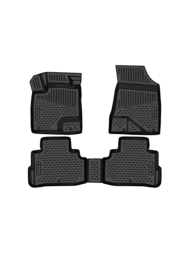 Коврики в салон Element (черные) Nissan Murano 3 Z52 дорестайлинг (2015-2022)