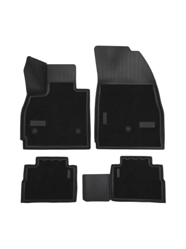 Коврики салонные комбинированные Unidec (черные) EXEED RX (2022-2025)