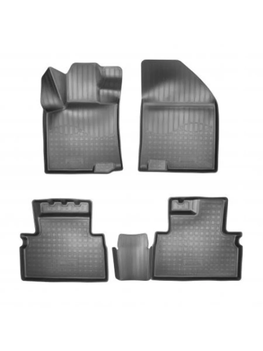 Коврики салонные Norplast Unidec Geely Coolray SX11 дорестайлинг (2018-2023) (черные)  с доставкой в г. Керчь