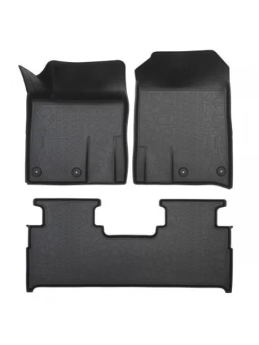 Коврики салонные 4WD Norplast Unidec (черные) Jetour Traveller (2023-2025)