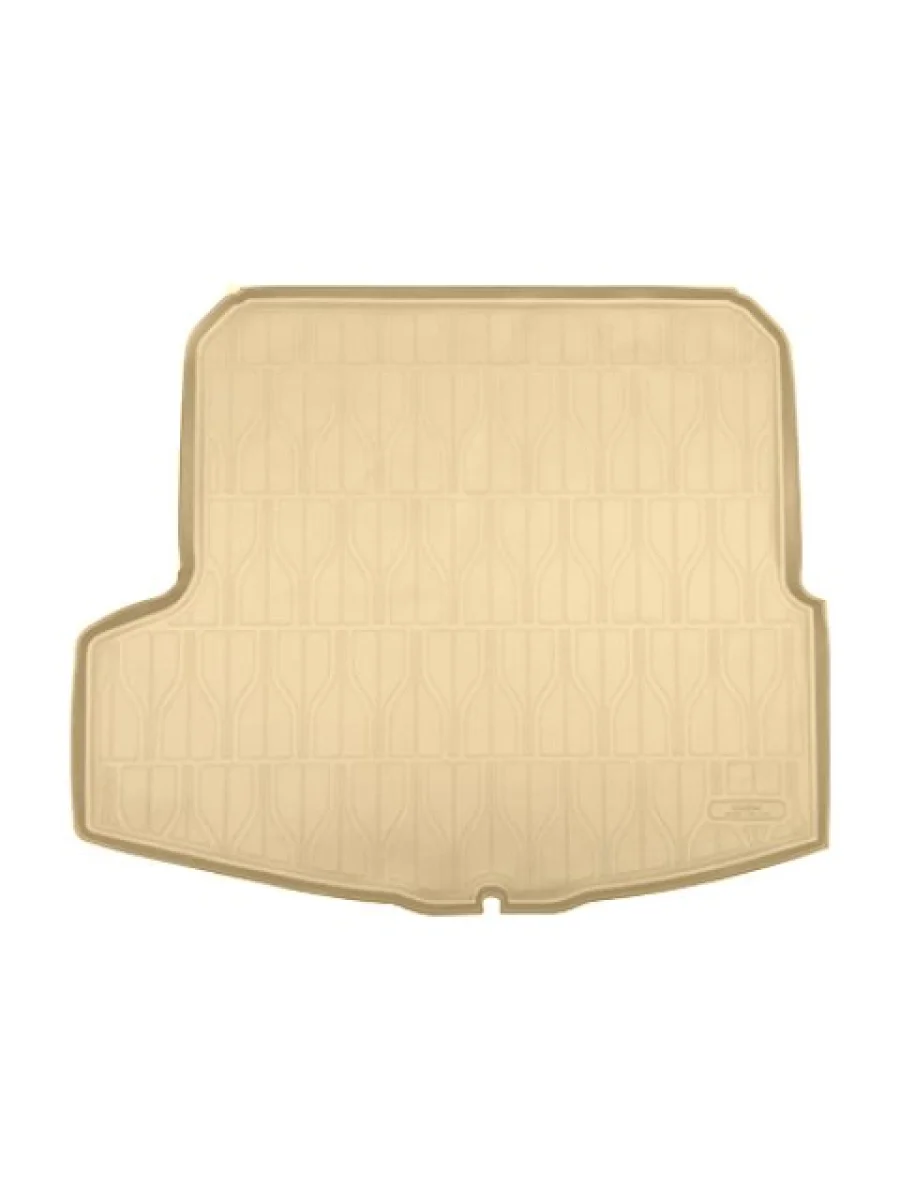 Коврик багажника (полиуретан) Norplast Unidec Hongqi H5 (2022-2025) (бежевый)  в Перми Пермском крае