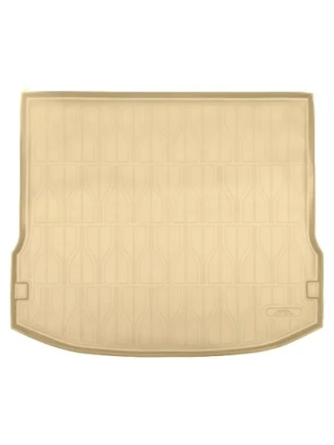 Коврик багажника (полиуретан) Norplast Unidec (бежевый) Hongqi HS5 рестайлинг (2023-2025)