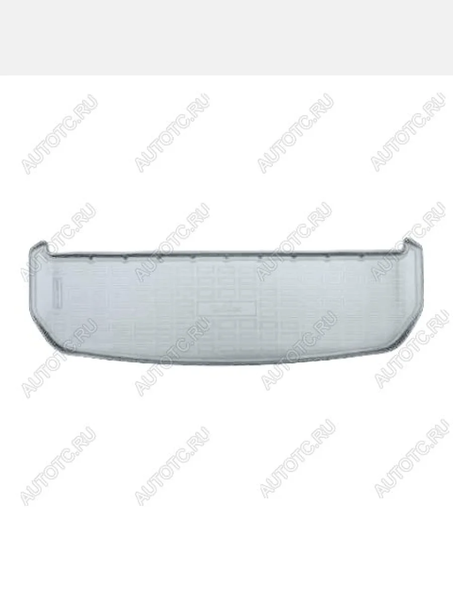 Коврик багажника (полиуретан, разложенный 3 ряд) Norplast Unidec Chery Tiggo 9 дорестайлинг (2023-2024) (серый)  в Керчи Республика Крым