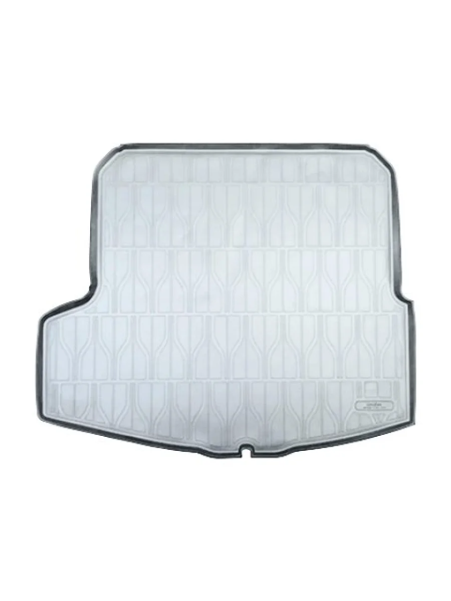 Коврик багажника (полиуретан) Norplast Unidec Hongqi H5 (2022-2025) (серый)  в Перми Пермском крае