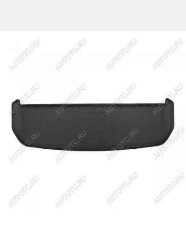 Коврик багажника (полиуретан, разложенный 3 ряд) Norplast Unidec (черный) Chery Tiggo 9 дорестайлинг (2023-2024)