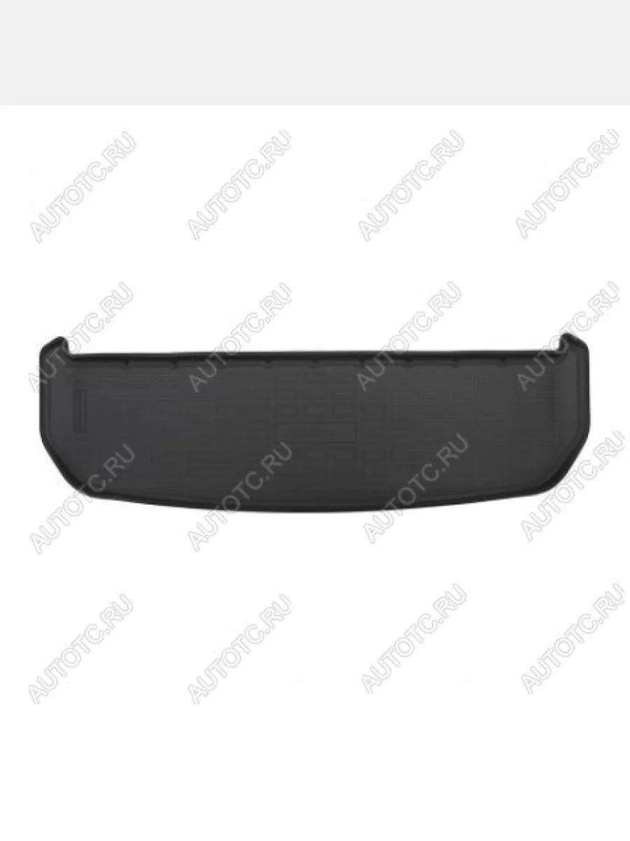 Коврик багажника (полиуретан, разложенный 3 ряд) Norplast Unidec Chery Tiggo 9 дорестайлинг (2023-2024) (черный)  в Керчи Республика Крым