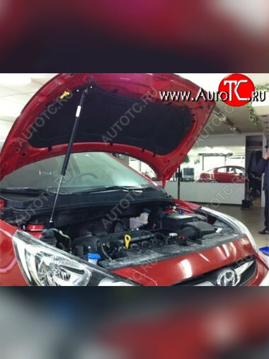 Упор капота Hyundai Solaris (2010-) ТехноМастер ТехноМастер 8231.7500.04  в Перми Пермском крае