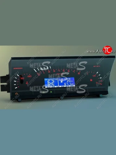 Электронная комбинация Niva 4*4 GAMMA GF-826 (стрелочная хром) Ferrum gf826chrome