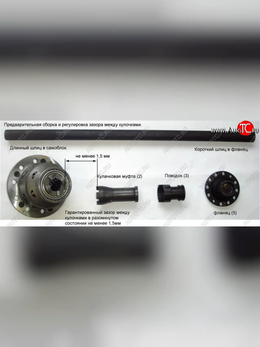 Принудительная блокировка дифференциала УАЗ (Гражданский задний мост пневмопривод) ValRacing ValRacing vr-14-g00002a  в Керчи Республика Крым