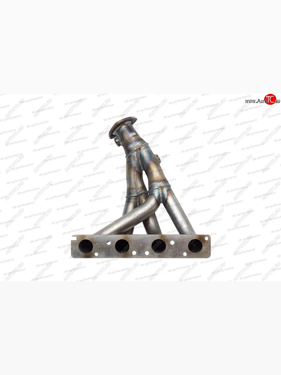 Вставка-заменитель катализатора 16-кл STT 4-2-1 1.6L (два датчика) STT тт-00006  в Керчи Республика Крым