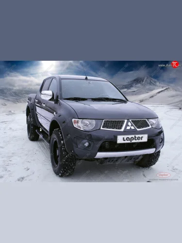 Расширители арок Mitsubishi L200 LAPTER (материал LLPDE, эластон) LAPTER ткm200