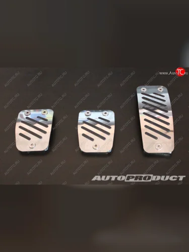 Накладки педалей VESTA механика до 2016 (3 шт) АВТОПРОДУКТ Autoproduct ар0650