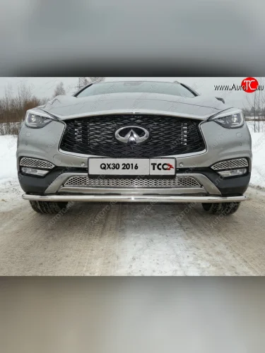  ТСС Тюнинг INFINITIQX 30 2016- - Накладки на ПТФ (лист)  infqx301610